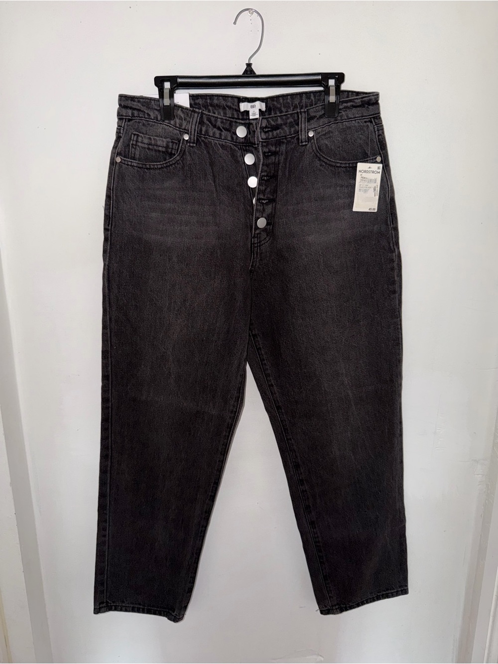 BP. Black Wash Straight Leg Jeans Size 31 NWT